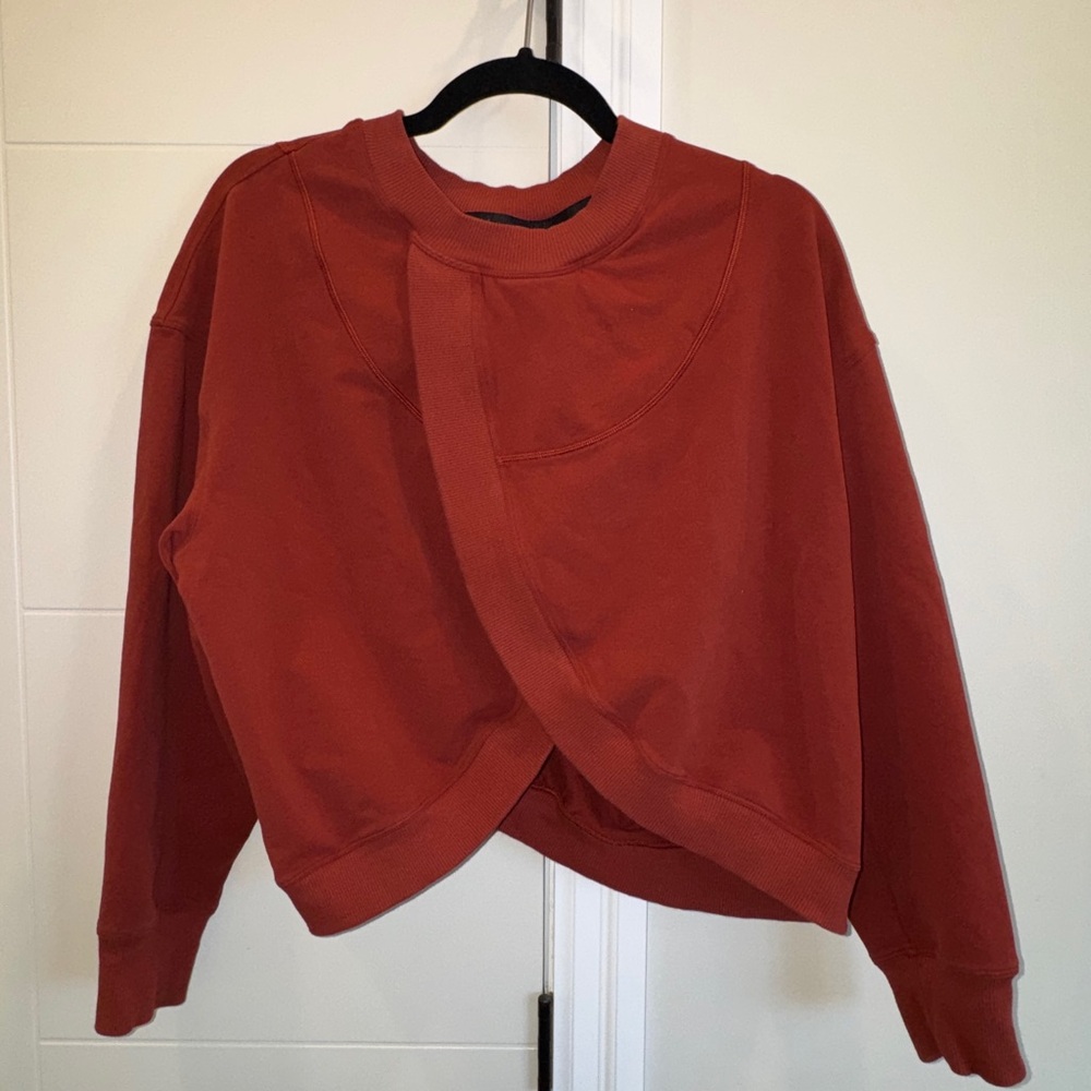 Lululemon Lunar New Year Sueded Terry Front-Overlap Pullover - retails at $118